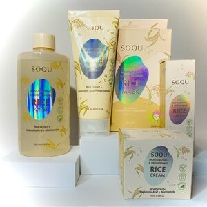 SOQU RICE - "SPECIAL MOMENTS" 5-Pc. Brightening Favorites Gift Set - $98 Value!